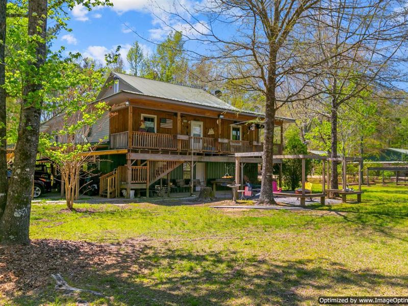 14.5 Ac, Lodge in Newton County, MS : Hickory : Newton County : Mississippi