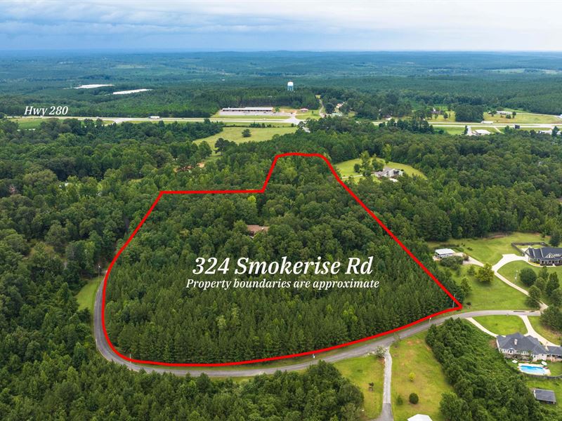 Estate Home on 12 Acres : Dadeville : Tallapoosa County : Alabama