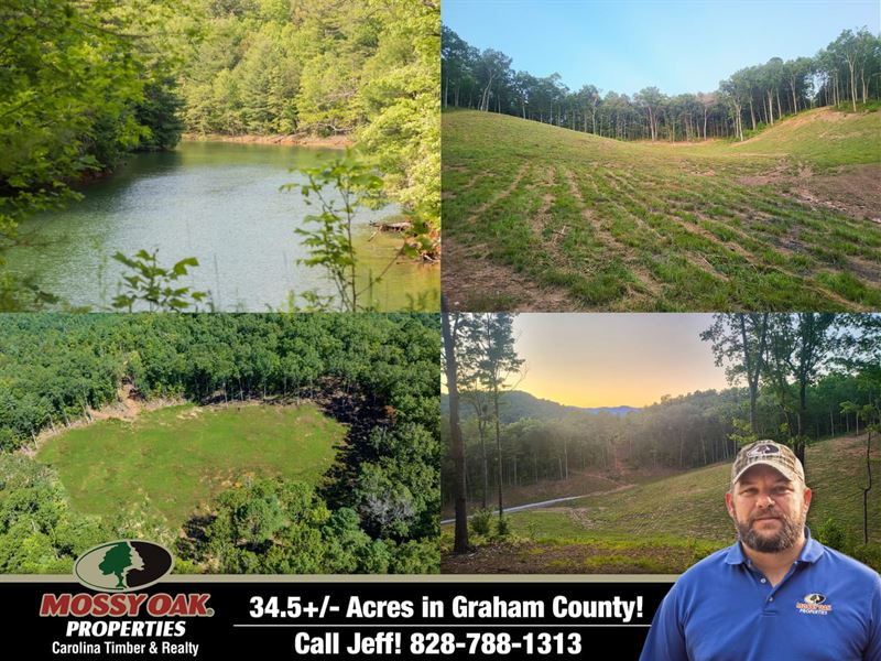 34.5 Acre Horse Farm, Lake Fron : Robbinsville : Graham County : North Carolina
