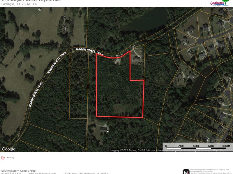 11.28 Acres Fayette County, GA : Fayetteville : Fayette County : Georgia