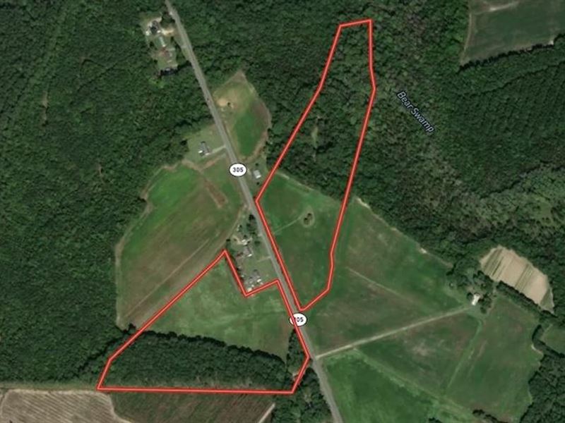 30.1 Acre Residential and Recreatio : Rich Square : Northampton County : North Carolina