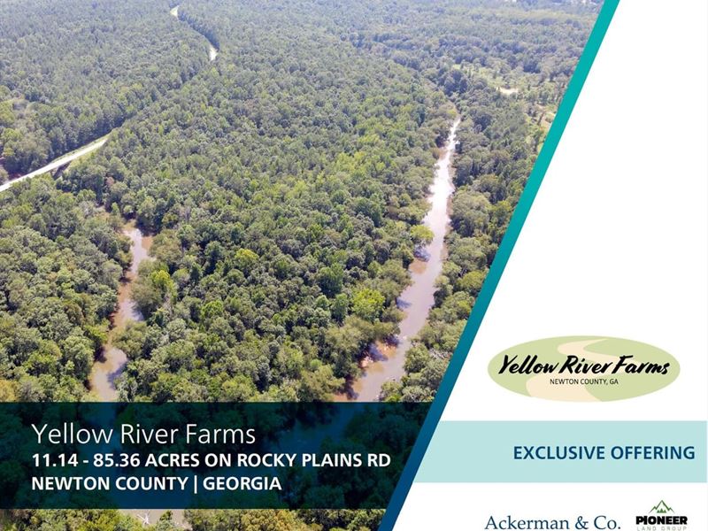 Tract 6, Yellow River Farms, 18.8 : Covington : Newton County : Georgia