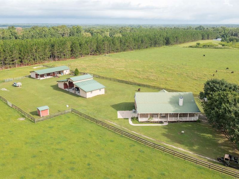 Move in Ready Horse Ranch : Live Oak : Suwannee County : Florida