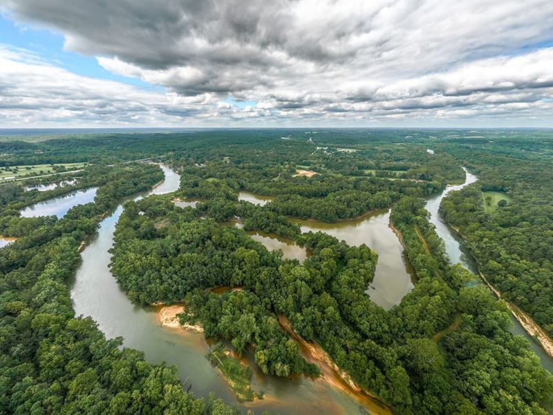 Meramec River, Lakes, and Land : Saint Clair : Franklin County : Missouri
