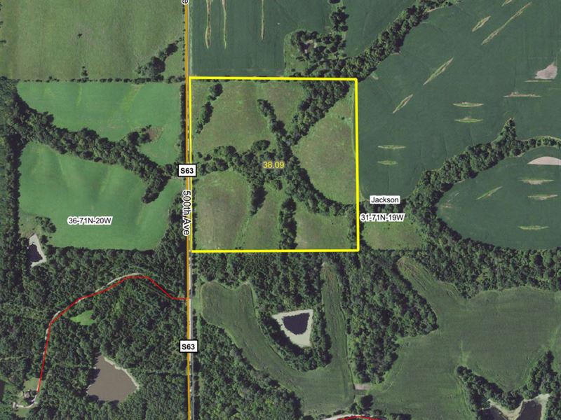 2 Homes at Wind and Waves, Plus 40 : Melrose : Monroe County : Iowa