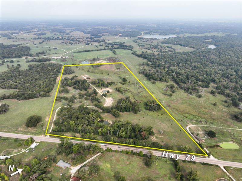 87 Acres, Hwy 79 : Buffalo : Leon County : Texas