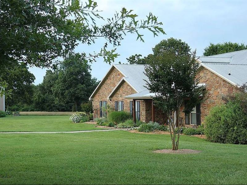Custom 4Br/2Ba Home On 36 Acres : Antlers : Choctaw County : Oklahoma