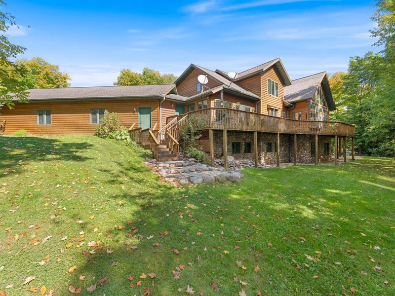 Paradise Property on 33 AC : Winchester : Vilas County : Wisconsin