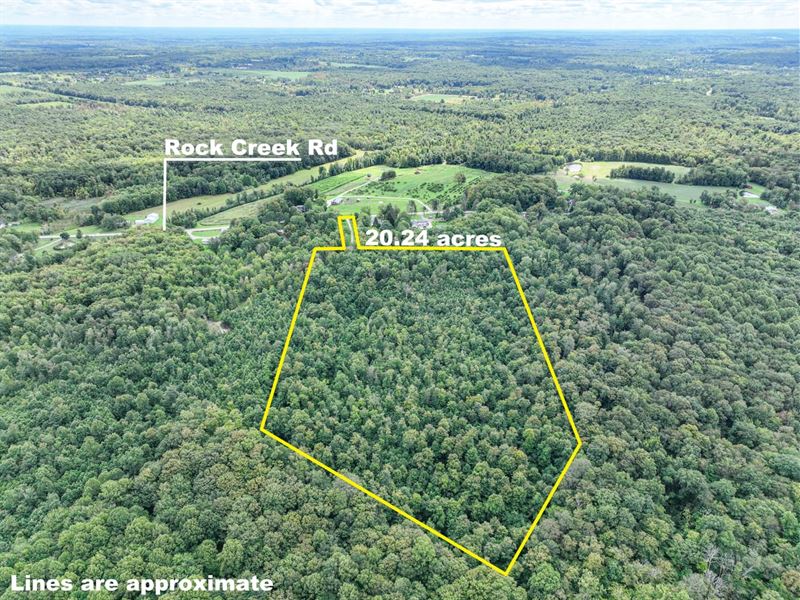 Rock Creek Rd, 20 Acres, Geuaga : Chardon : Geauga County : Ohio