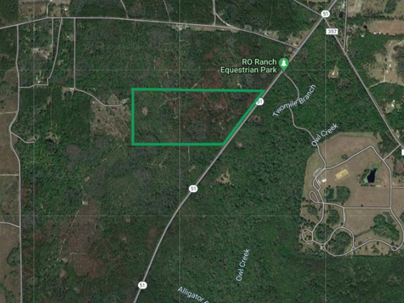 RO Ranch 85 Ac : Mayo : Lafayette County : Florida
