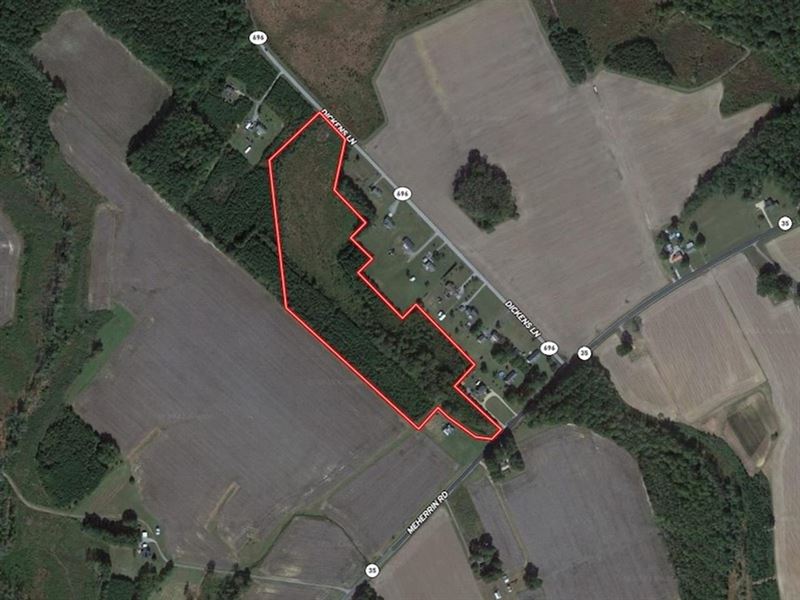 20.5 Acres of Hun : Capron : Southampton County : Virginia
