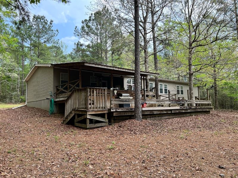 100 Acres with A Home in Walthall : Tylertown : Walthall County : Mississippi