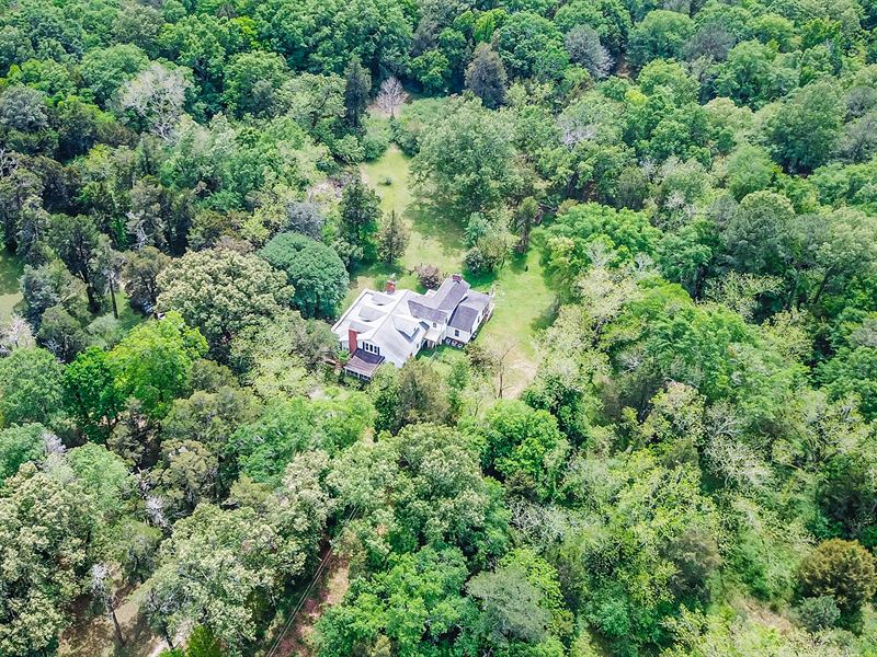 22 Ac Land Tract with Country Home : Jeffersonville : Twiggs County : Georgia
