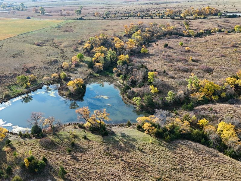 Washington County Kansas Pasture : Hollenberg : Washington County : Kansas