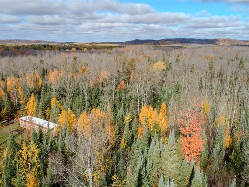 38 AC Hunting Camp Parcel : Anderson : Iron County : Wisconsin