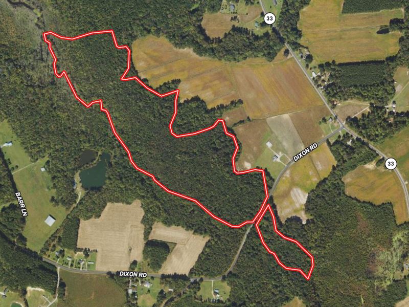 67.62 Acres of Re : Chocowinity : Beaufort County : North Carolina