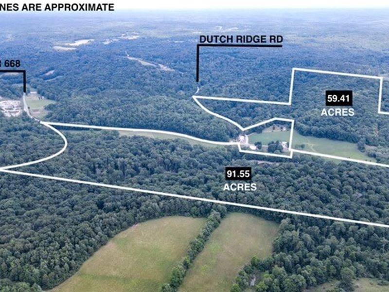 SR 668, 150 Acres, Perry County : Logan : Perry County : Ohio