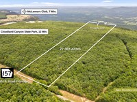 27.36+/- Acres on Lookout Mountain : Menlo : Walker County : Georgia