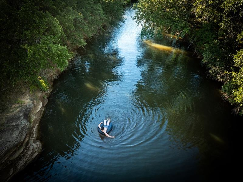 Fish Creek on The Brazos : Eliasville : Young County : Texas