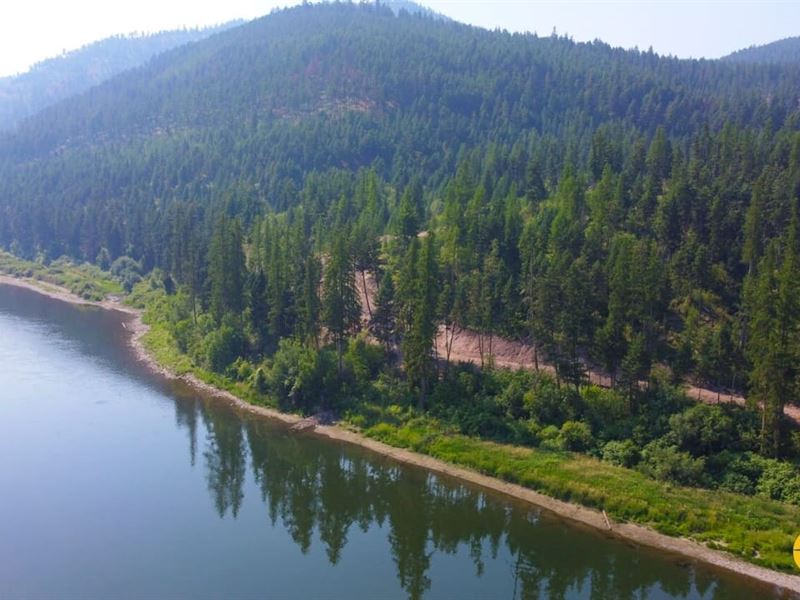 Clark Fork Bluff : Frenchtown : Missoula County : Montana