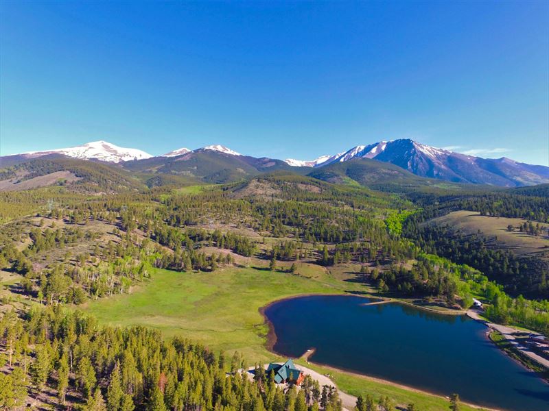 Lake in The Aspens Ranch : Salida : Chaffee County : Colorado