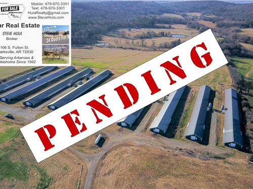 Arkansas Poultry Farm for Sale : Paris : Logan County : Arkansas