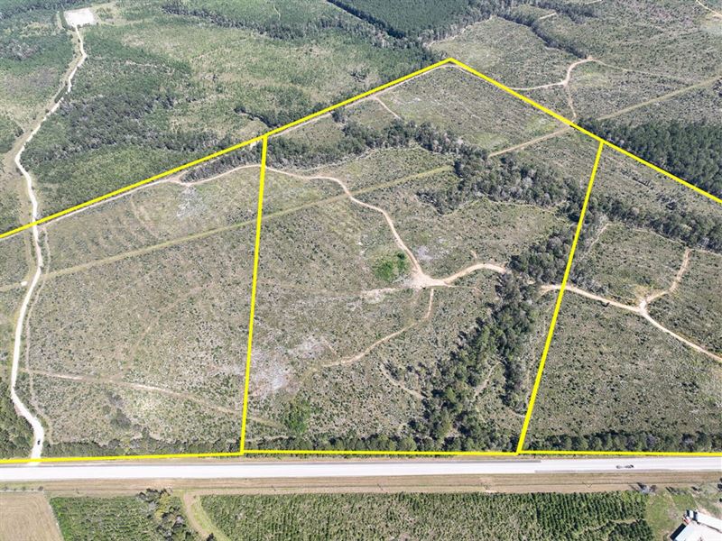 47 Acres, T-1 Highway 287 : Woodville : Tyler County : Texas