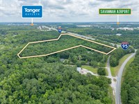 35 Acres Prime Real Estate : Pooler : Chatham County : Georgia