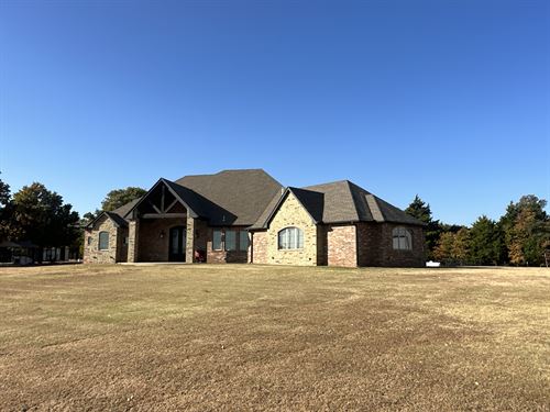Custom Built Home on 40 Acres : Perkins : Payne County : Oklahoma