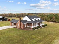 10 Acres With Custom Home For Sale : Aulander : Bertie County : North Carolina