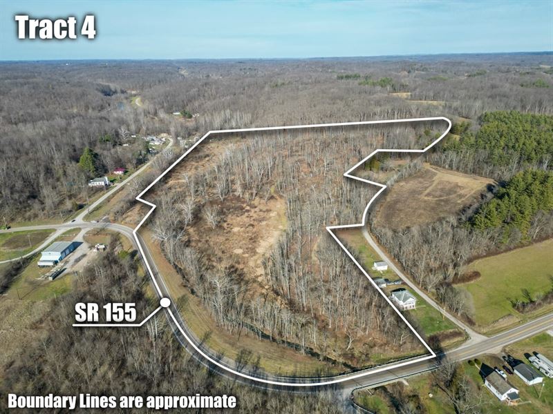 SR 155 Tract 4, 44 Acres, Perry : Corning : Perry County : Ohio
