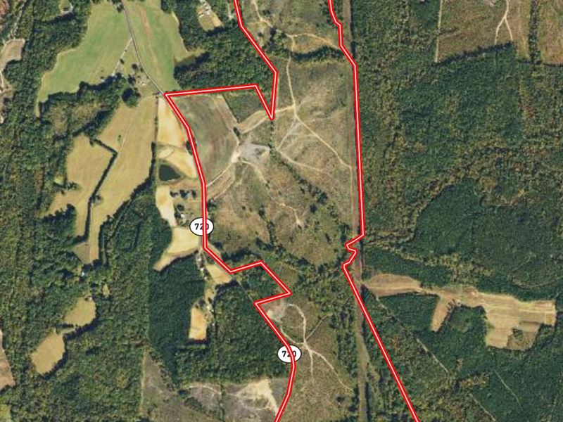 185.44 Acres : Scottsburg : Halifax County : Virginia