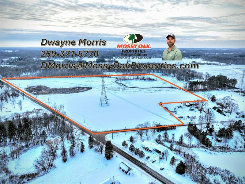 36.78 Acres Irrigated, Fruit Bel : Coloma : Berrien County : Michigan