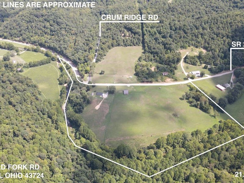 Road Fork Rd, 32 Acres, Noble Cou : Caldwell : Noble County : Ohio