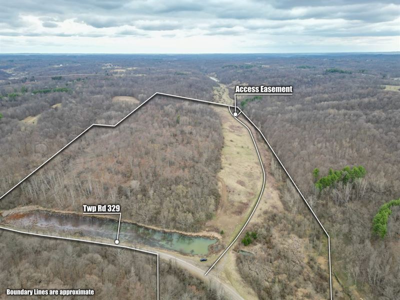 TR 329, 65 Acres, Perry County : Corning : Perry County : Ohio