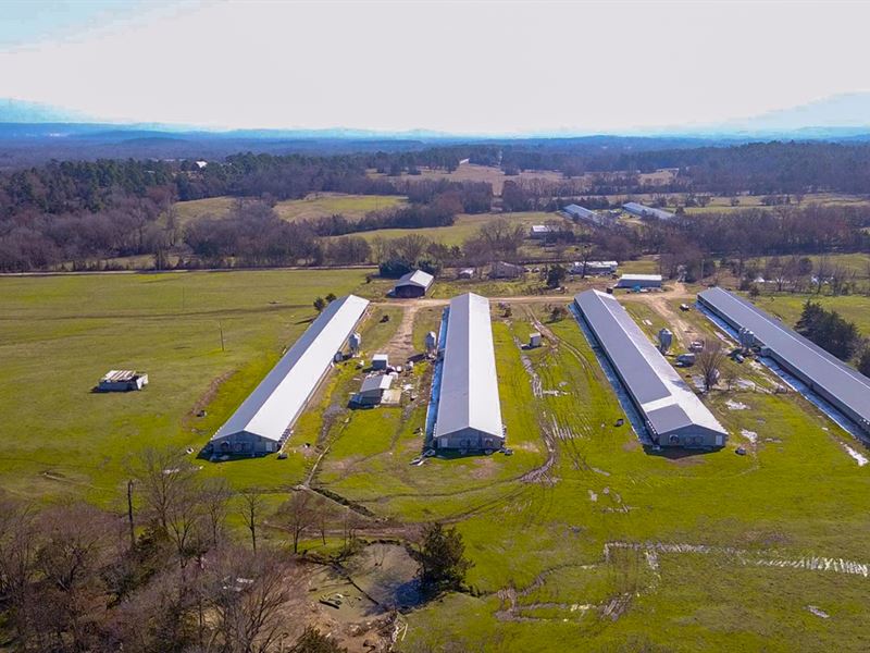 Arkansas Poultry Farms for Sale : Booneville : Logan County : Arkansas