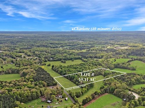 Buildable Land for Sale in Cabarrus : Concord : Cabarrus County : North Carolina