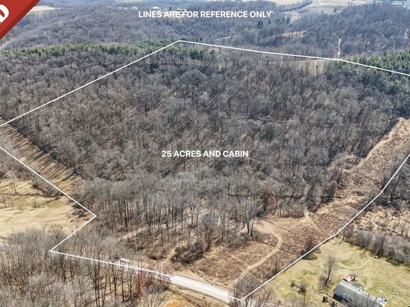 Bower Rd, 25 Acres, Harrison Coun : Scio : Harrison County : Ohio