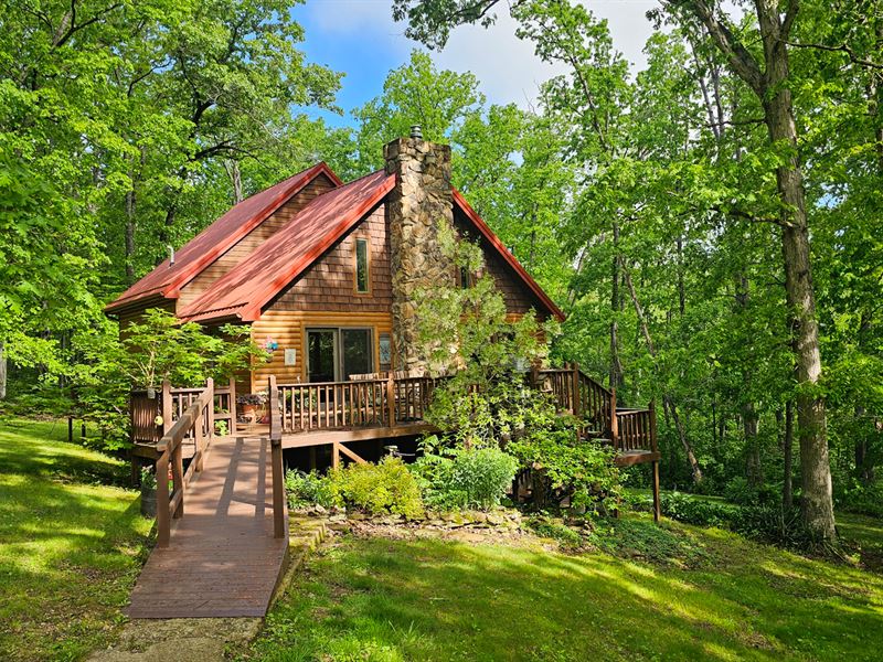 Recreational Property with Cabin : Plato : Texas County : Missouri