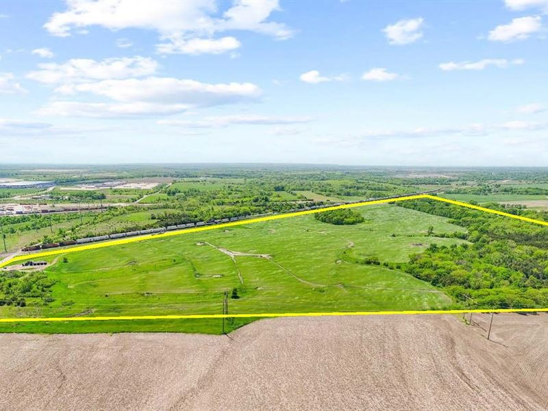 97.5 Acre Development Land Auction : Edgerton : Johnson County : Kansas
