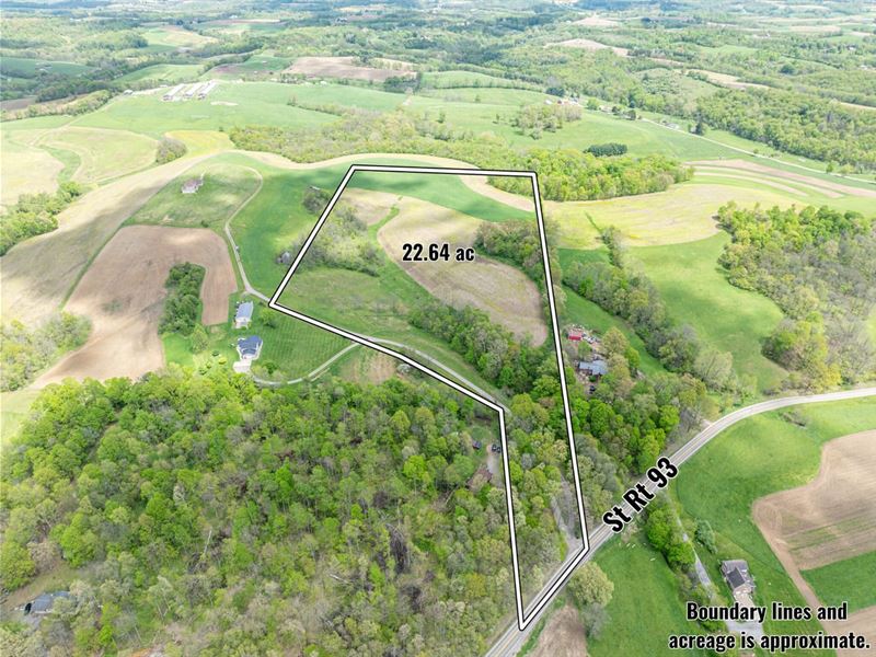 St Rt 93, 22 Acres, Coshocton Cou : Fresno : Coshocton County : Ohio