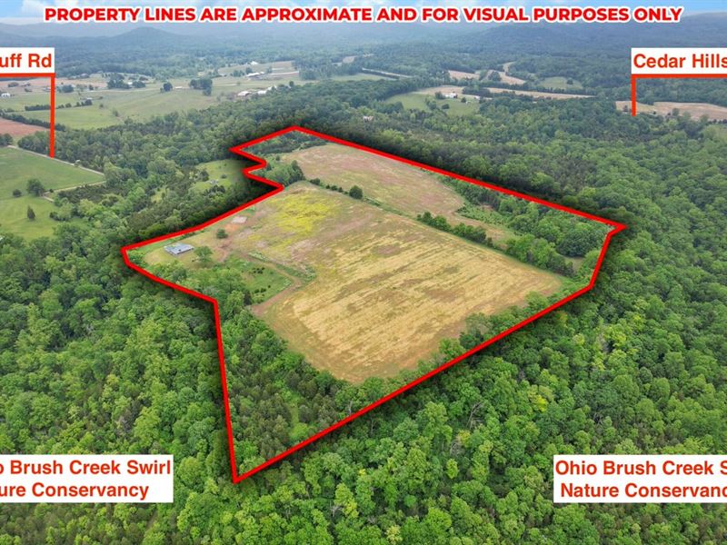 Knauff Rd, 43 Acres, Adams County : Peebles : Adams County : Ohio