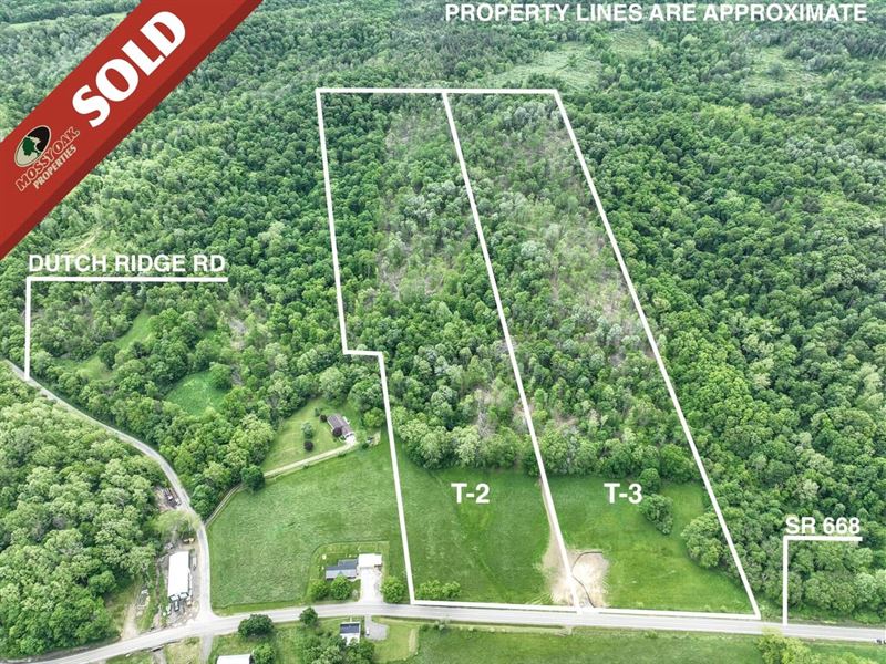 SR 668 Tract 2, 25 Acres, Perry : Logan : Perry County : Ohio