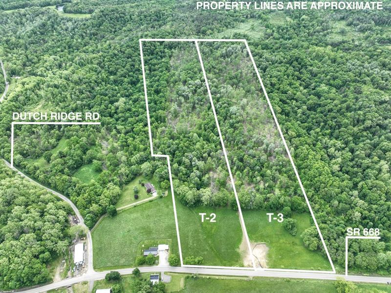 SR 668 Tract 3, 20 Acres, Perry : Logan : Hocking County : Ohio