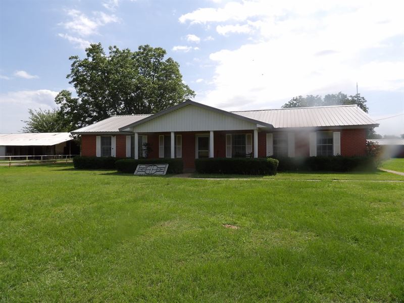 Mini Ranch with Home : Boswell : Bryan County : Oklahoma