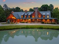 123.1 Acre Luxury Lodge Estate : Yanceyville : Caswell County : North Carolina