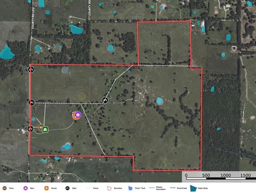 Delta County TX Farm For Sale : Lake Creek : Delta County : Texas