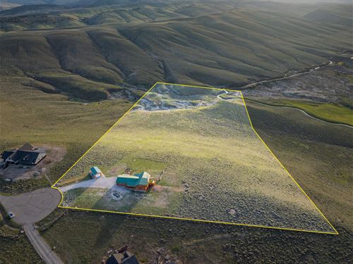 Rosewood Hills Rustic Log Home : Lander : Fremont County : Wyoming