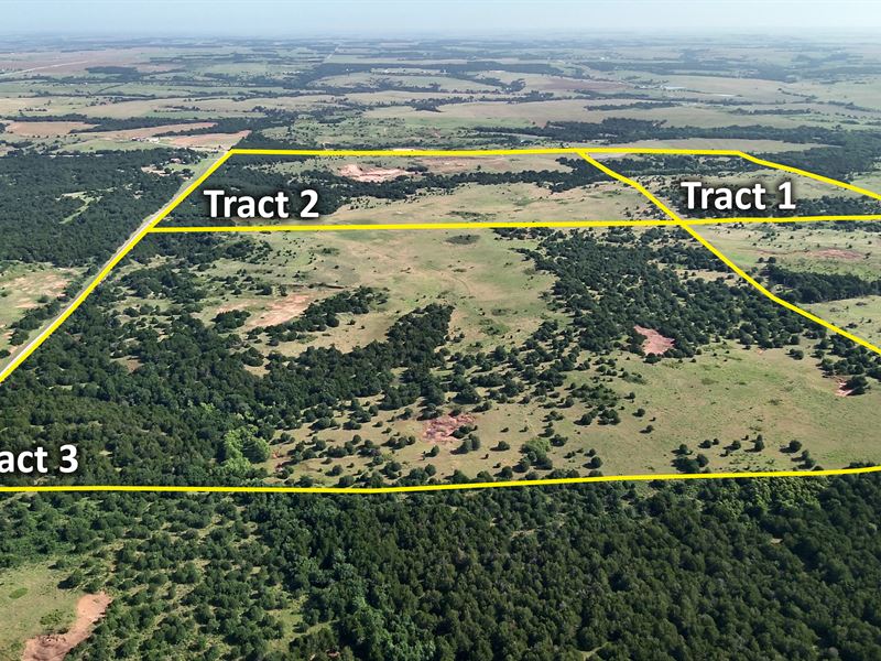 400 Ac. of Farm/Grassland : Geary : Blaine County : Oklahoma
