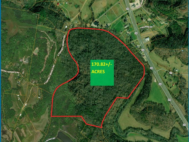 170 Acres of Recreation Land : Barbourville : Knox County : Kentucky